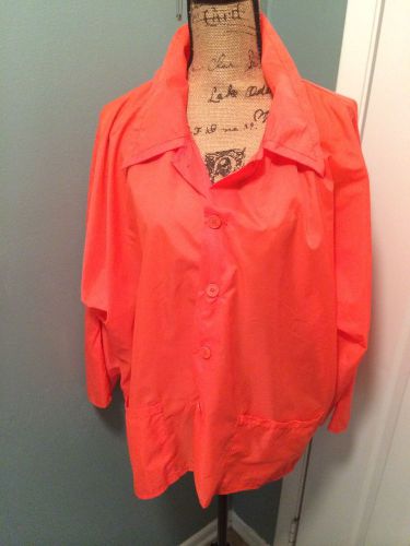 High Visibility Jacket;Orange; New Without Package; Size XL