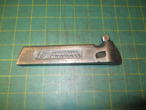 MACHINIST TOOLS * TOOL POST TOOL HOLDER * ARMSTRONG 1-R (1-1/8X 1/2) (5/16)