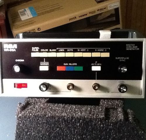 RCA WR515A Master Chro-Bar Generator