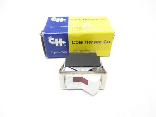 NEW COLE HERSEE 56300-01 ON-OFF-ON ROCKER SWITCH D502992