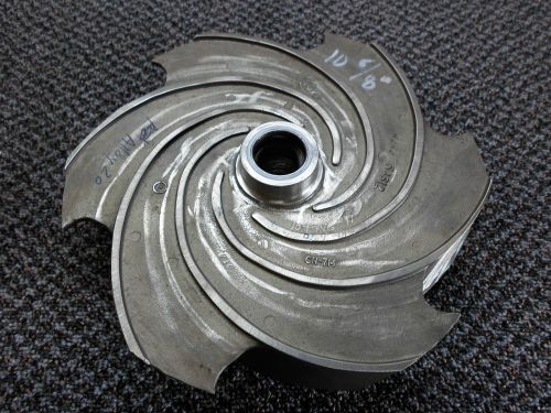 Goulds 3196 ltx alloy 20 impeller part#0104-146111204 10.5&#034; diameter for sale