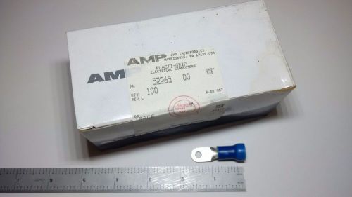 NEW!!  Amp/TE Connectivity 52265 6AWG #10 Ring Terminal, 100pc