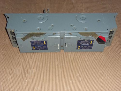 Square d qmb qmb362t1 30 amp 600v fusible panelboard switch ser d2 one handle for sale