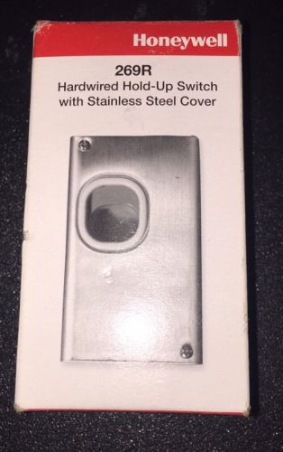 Honeywell 269R - Hardwired Holdup Switch with Stainless Steel Cover