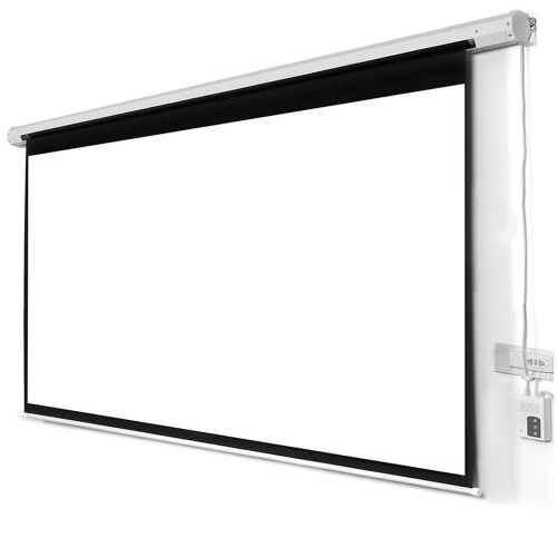 100&#034; Inch 4:3 Portable Pull Up Floor Screen Projector Projection Aluminium Case