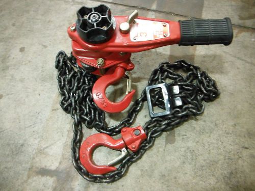 Coffing 3/4 ton manual lever hoist lsb-1500a ~ used for sale