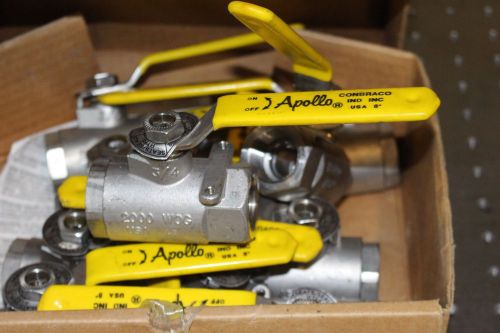 New apollo 76-104-01  3/4 ” 316 stainless steel ball valve new for sale