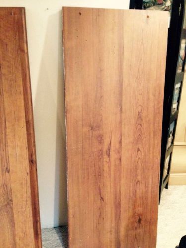 6 Laminate Wood Pieces 24 X60  Good Condition For All Six Pieces Together