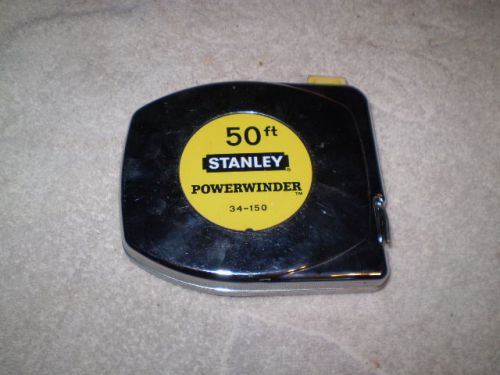 Stanley 34 -150 tape measure 50ft Powerwinder