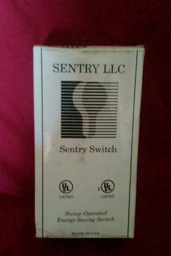 Sentry Switch Ss20277 120/277v 20amp Single Pole Clear Toggle Switch