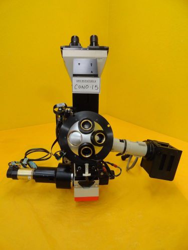 Karl Suss Microscope Objective Stage Semiautomatic Probe Station Nikon As-Is