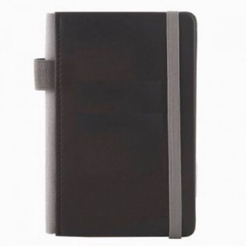 (80) Faux Leather Mini Notepad Journal with Pen Holder