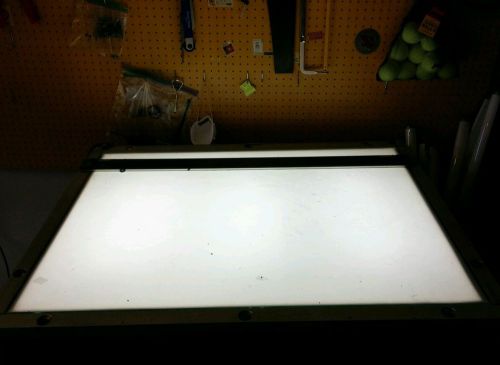 43 inch free standing Light table for design, photography, art