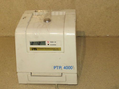 PYRAMID TECHNOLOGIES PTI TIME CLOCK MODEL 4000 (YY)