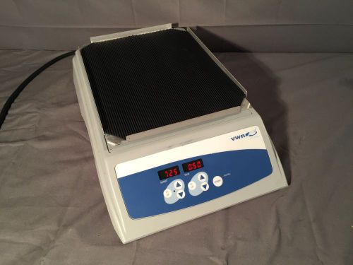 Vwr 980125 digital micro plate shaker, 100-1200 rpm, 120vac for sale