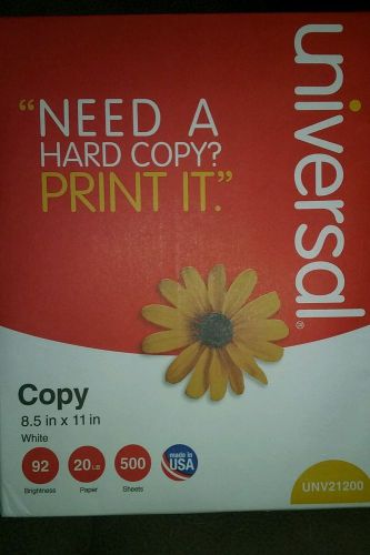 Universal copy paper 500 sheets