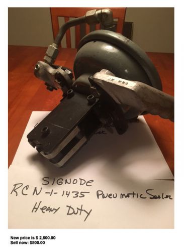 Signode RCN 1-1435 Heavy Duty Pneumatic Sealer