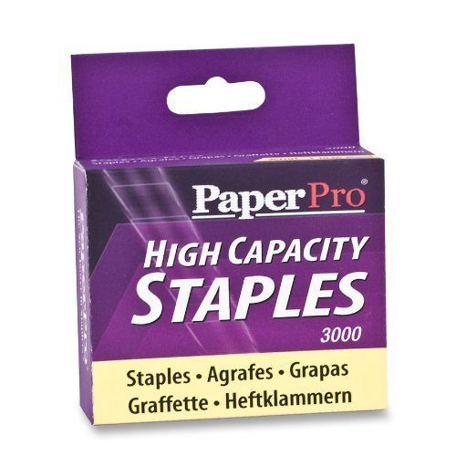 PaperPro Heavy-Duty Staples, Professional Quality, 3000 Per Box, 3/8 Inch