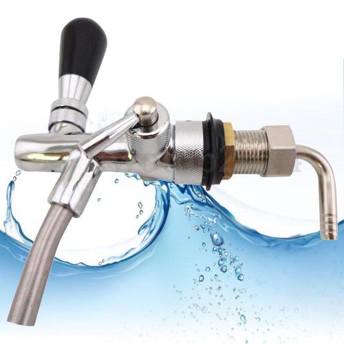 Draft beer kegerator faucet flow controller chrome plating shank g5/8 tap kit for sale