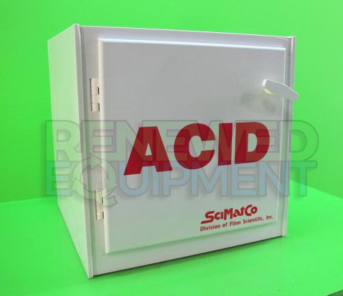 SciMatCo Polypropylene Acid Safety Cabinet 2.5L #1