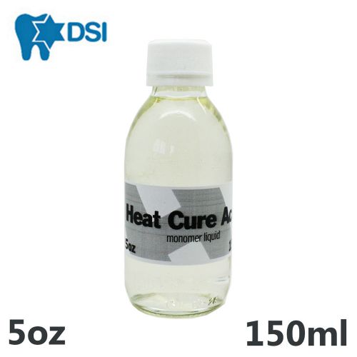 Dental Heat Cure Acrylic Liquid Hot Monomer 150ml 5oz for Lab or Dentist use