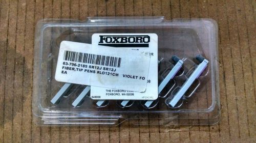 LOT 6 NEW FOXBORO LO121CM VIOLET FIBER-TIP PEN CHART RECORDER D326081