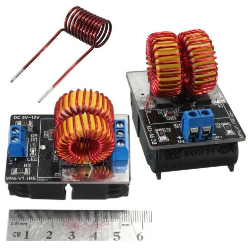 5V-12V Low Voltage ZVS Induction Heating Power Supply Module with Heater Coil