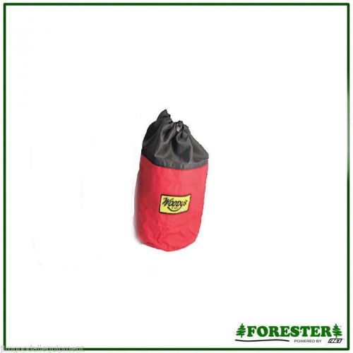 Arborist climbing rope storage bag 9&#034; high,color red,keeps rope clean,(one) for sale