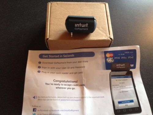 Mobile Credit Card Reader / Intuit Go Payments