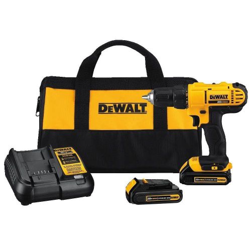 Dewalt dcd771c2 20v max lithium-ion compact drill/driver kit for sale