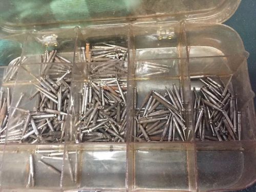 Large Lot Of Antique Engraving Burs 100+ In Container