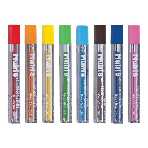 Pentel CH2 Multi 8 8-Assorted Colors Pencil Refill (1pc Each) - Assorted NEW