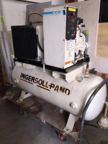 25 hp ingersoll rand 2468-365 reciprocating air compressor for sale