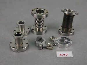 MDC Hughes mfg Flange Clamp Vacuum Products Lot