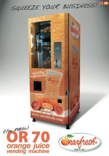 Oranfresh orange juice vending machine*~*new!!*~*or70* for sale