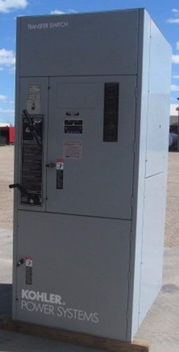 800 Amp Kohler Automatic Transfer Switch / Generator ATS - Mfg. 2009