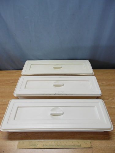 Nalgene pipette sterilization trays with lids polypropolene lot of three for sale