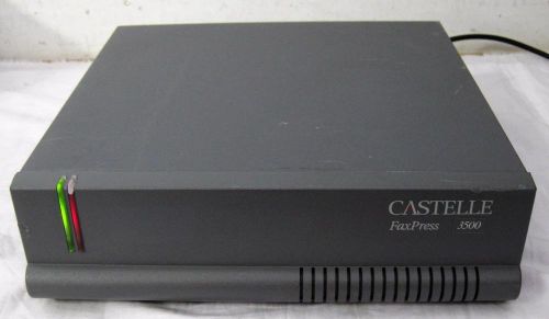 Castelle FaxPress 3500 3000 Series 4-Line Fax Server       FREE SHIP