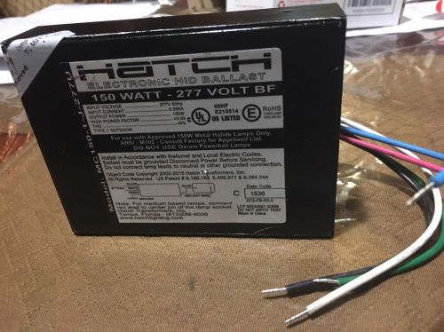 Hatch MC150-1-J-277U Electronic HID Ballast 150 Watt 277 Volt BF