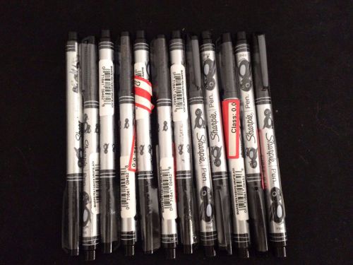 Pack of 12 Sharpie Pen Fine Point Special Edition Fashion Wrap - Black