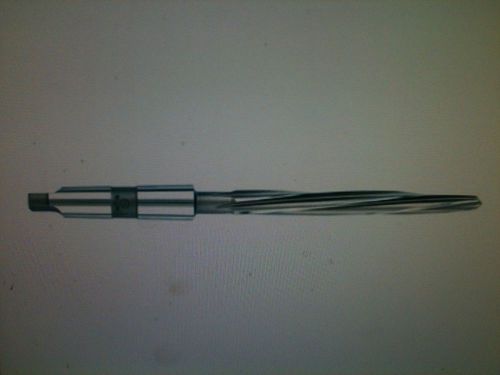 Bridge reamer 1-1/8 morse cutting tools usa.. hss 3mt spiral flute for sale