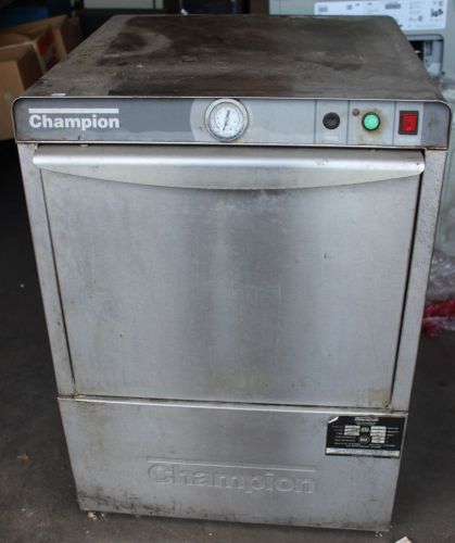 Champion UH100B Commercial Undercounter High Temperature Dishwasher