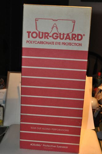 Lot of 6 Tour-Guard Polycarbonate Eye Protection