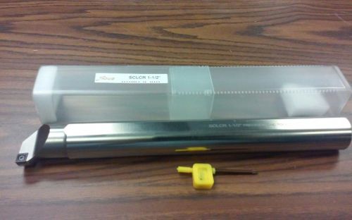 1-1/2&#034; indexable boring bar,1-1/2&#034;x14&#034; oal w.ccmt insert,1004-idx-112-new for sale