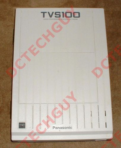 (ZG) PANASONIC KX-TVS100 &amp; KX-TVS102 4-PORT VOICEMAIL VOICE PROCESSING SYSTEM