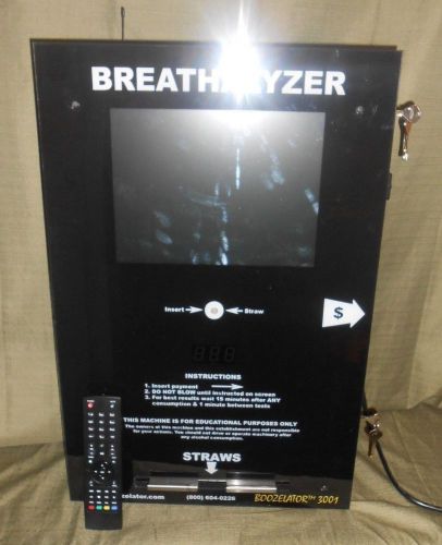 New! boozelator 3001 breathalyzer bar machine updated units sd card remote wifi! for sale