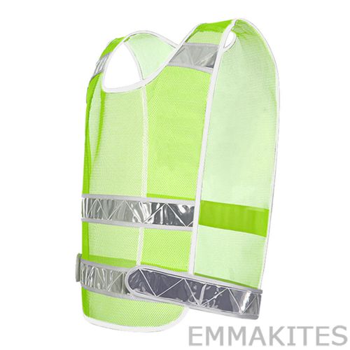 High visibility safety reflective vest for winter night sports cycling walking for sale