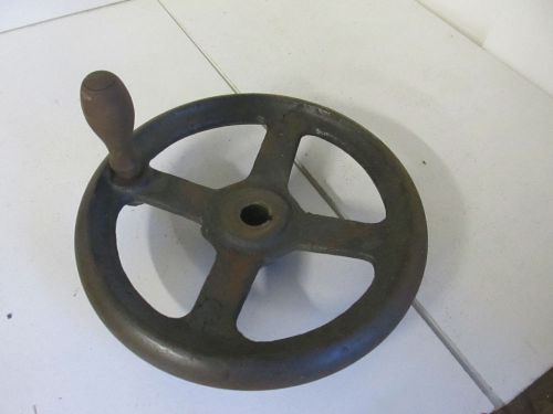 Tannewitz Cast Iron Hand wheel Handwheel Model U 10&#034;
