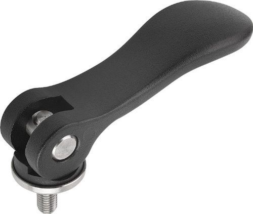 Kipp 04232-1011a2x30 cam levers with 1/4-20&#034; external thread inch steel surfa... for sale