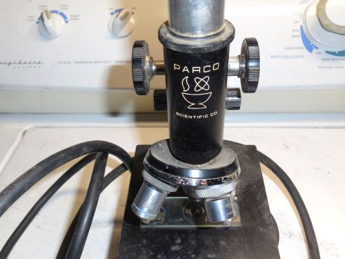 Parco 3 in 1 Microscope in NICE WORKING Condition Scientific Co.